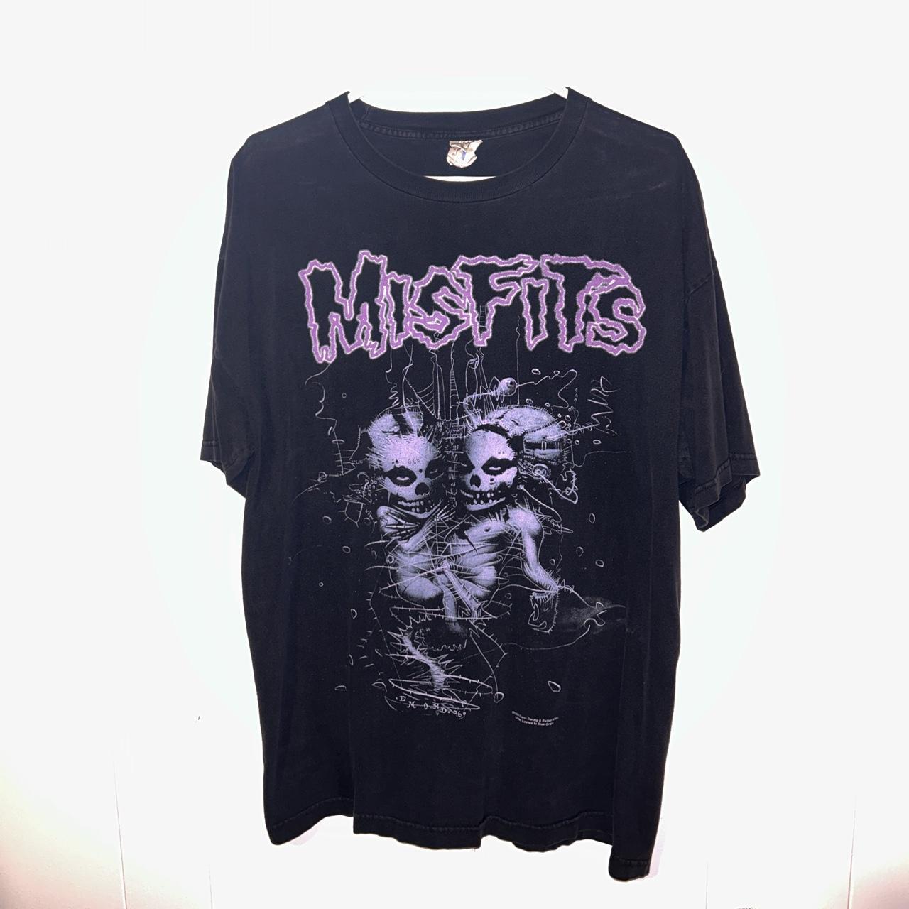 Vintage 1999 Misfits - Violent World shirt , Blue...