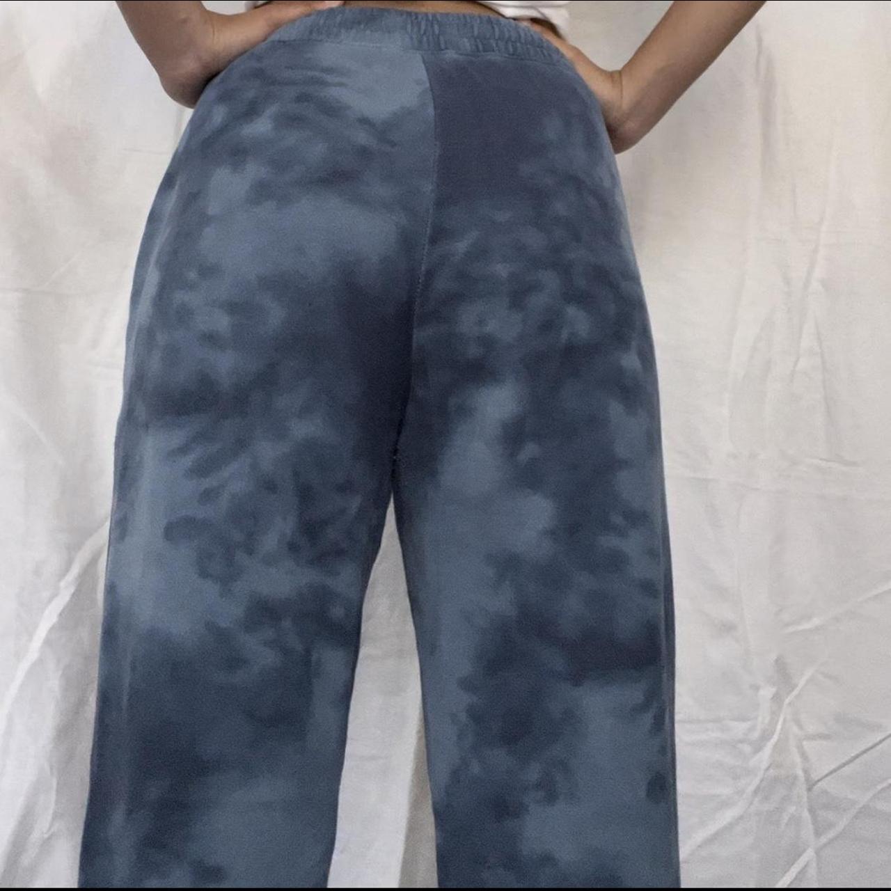 Hollister Co. Women's Blue Joggerstracksuits Depop