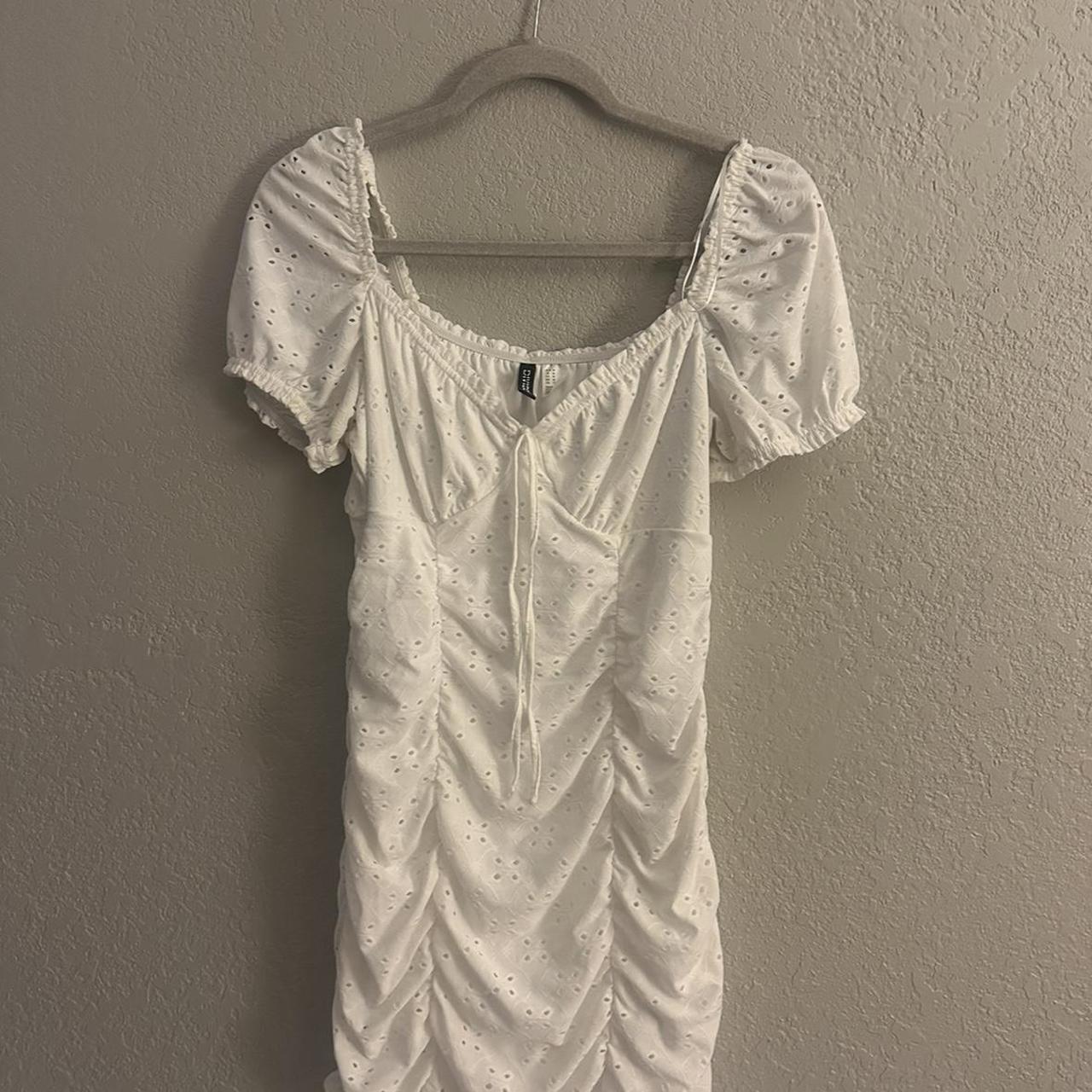 H&M white dress 🤍 perfect for !!! Super... Depop