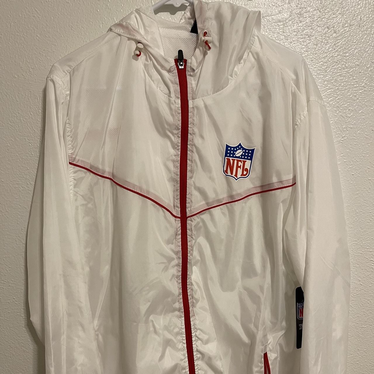 NFL rain and wind jacket. Never worn. Tag still on. - Depop