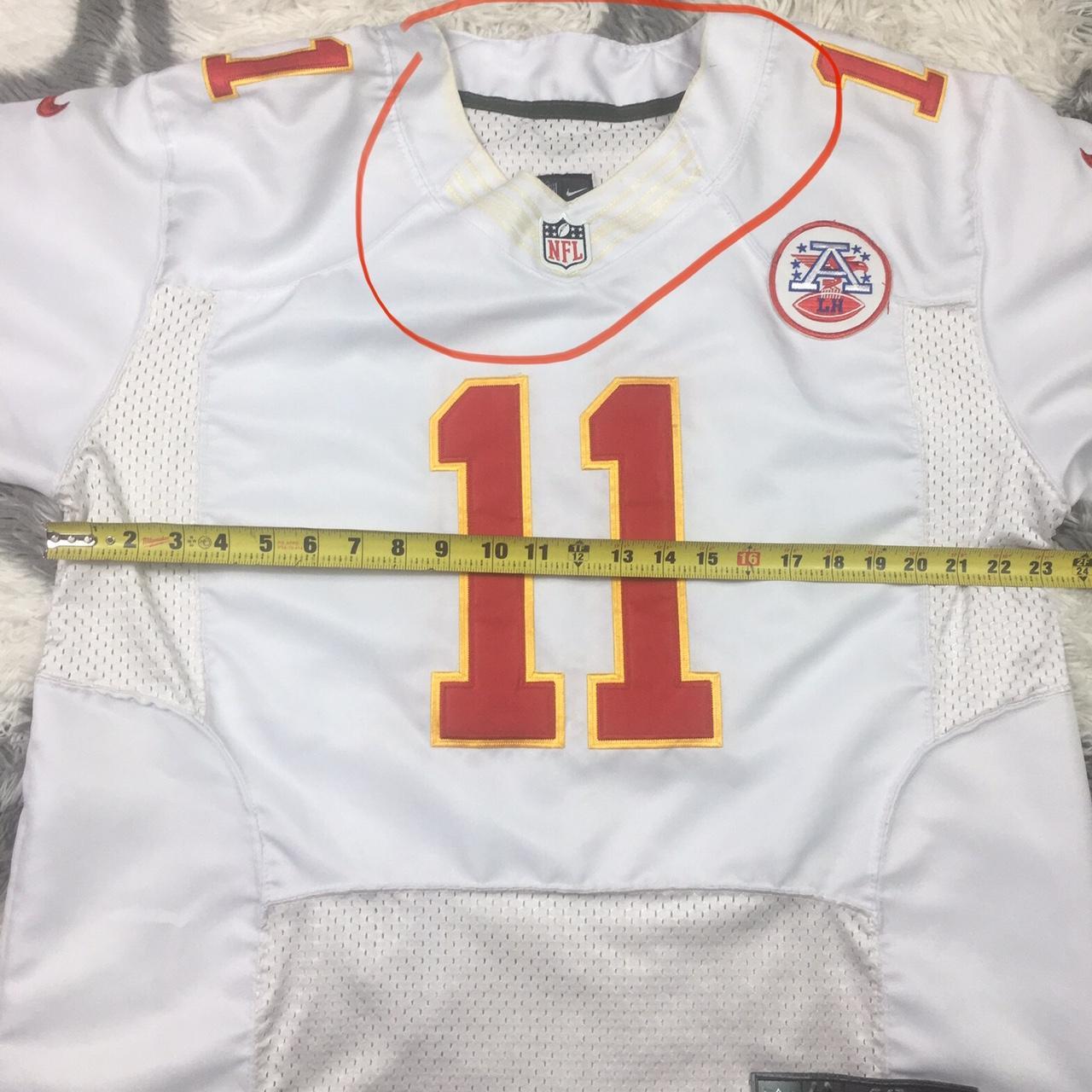 Kansas City Chiefs Alex Smith Red LH Patch NFL - Depop