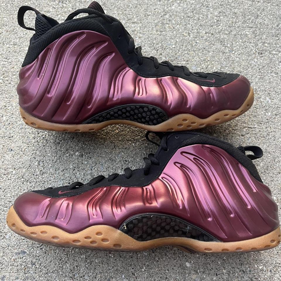 Burgundy foamposite cheap