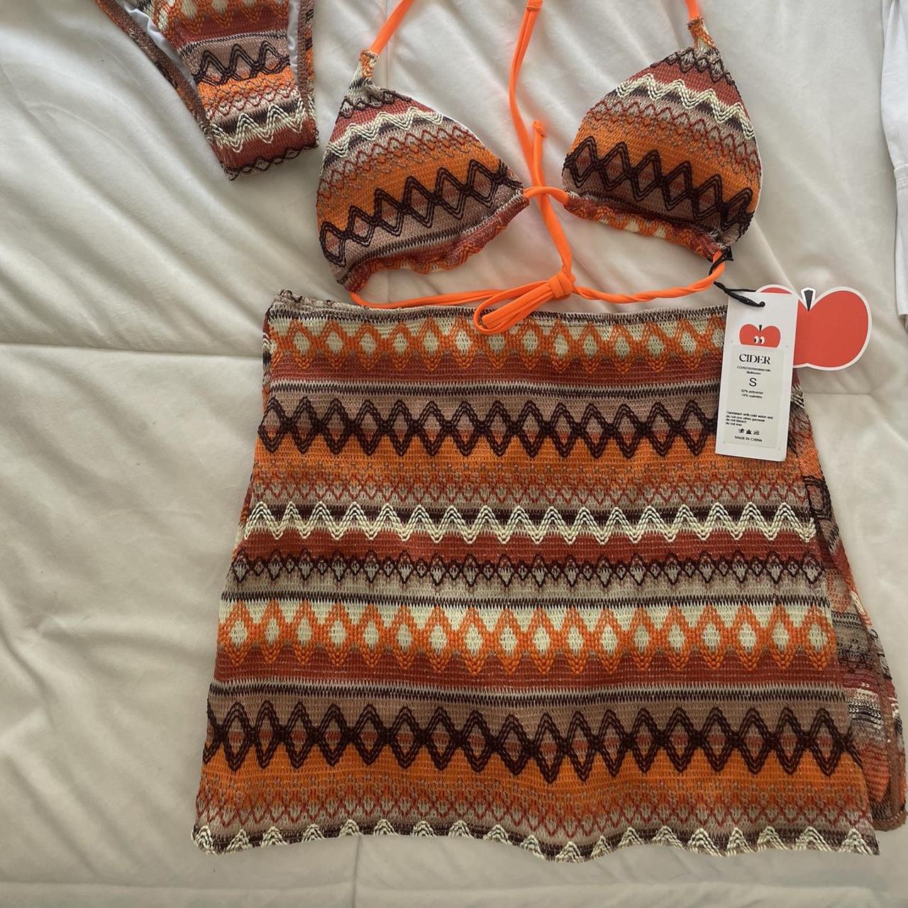 Brand new Cider Bikini set W skirt Definitely for... Depop