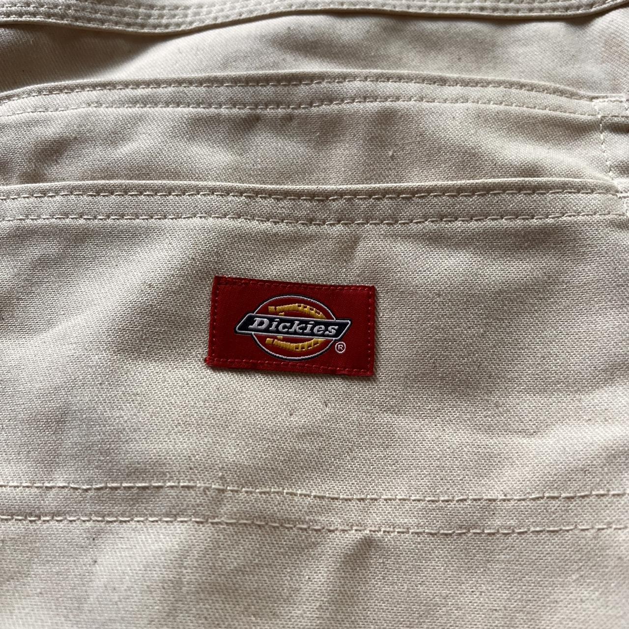 Dickies off white carpenter pants #dickies... - Depop