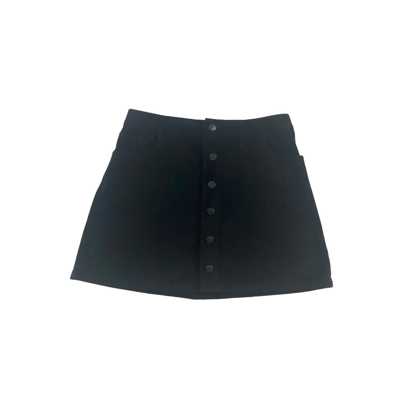 Express button cheap skirt