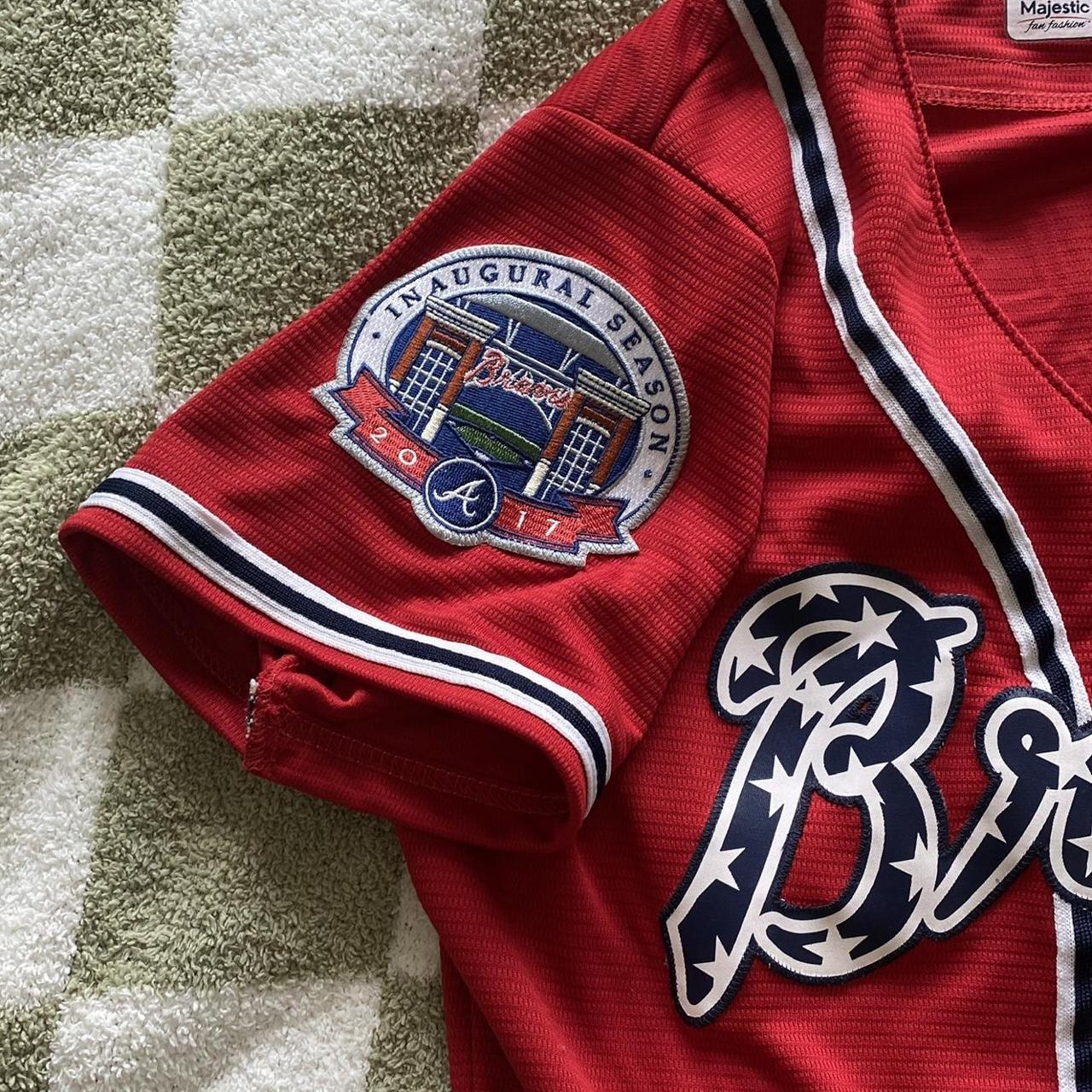 Victoria's Secret atlanta braves jersey - Depop