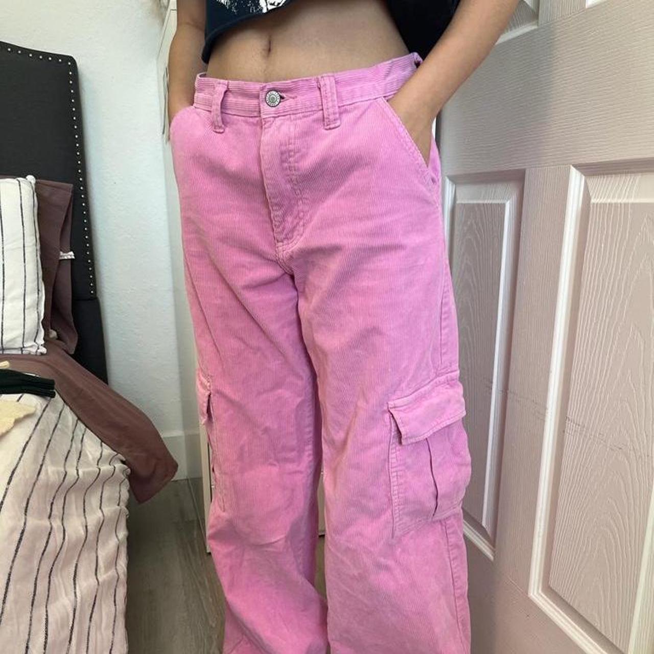 Brandy melville store purple corduroy pants