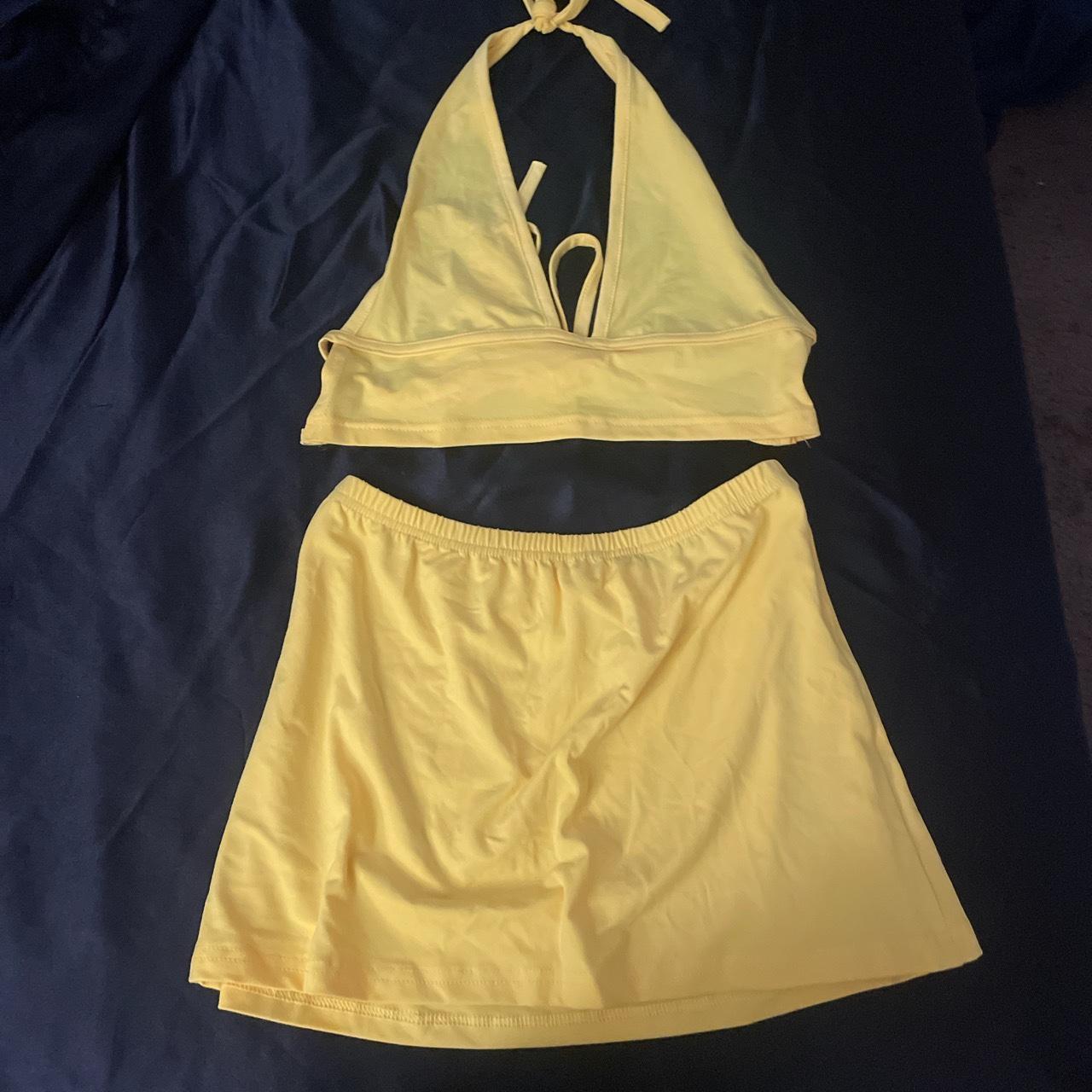 Women's Yellow Jumpsuit | Depop