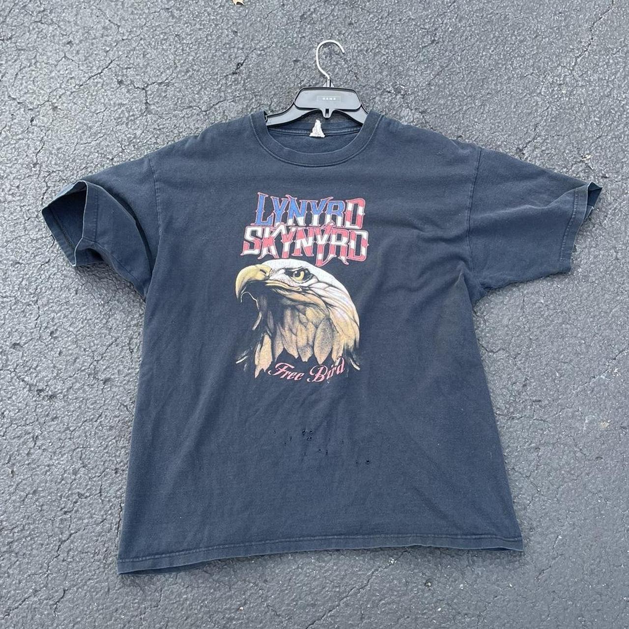 Vintage Lynyrd Skynyrd Free Bird Tee On The Anvil Xl Depop