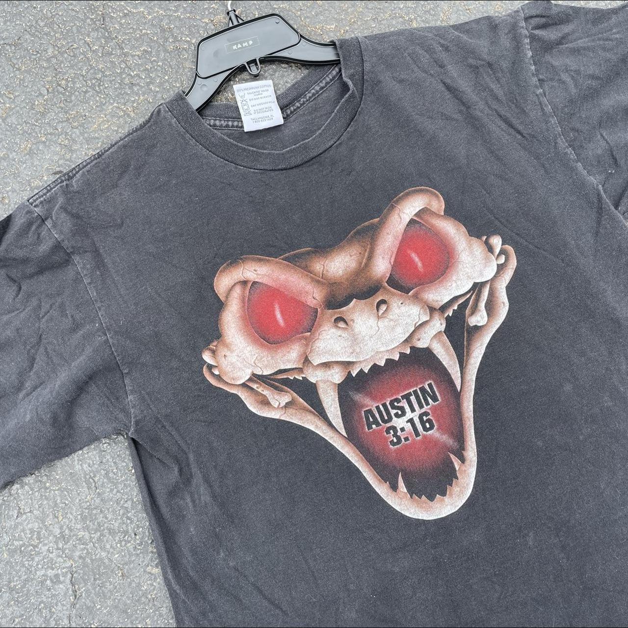 Austin 3:16 Red Skull T-Shirt