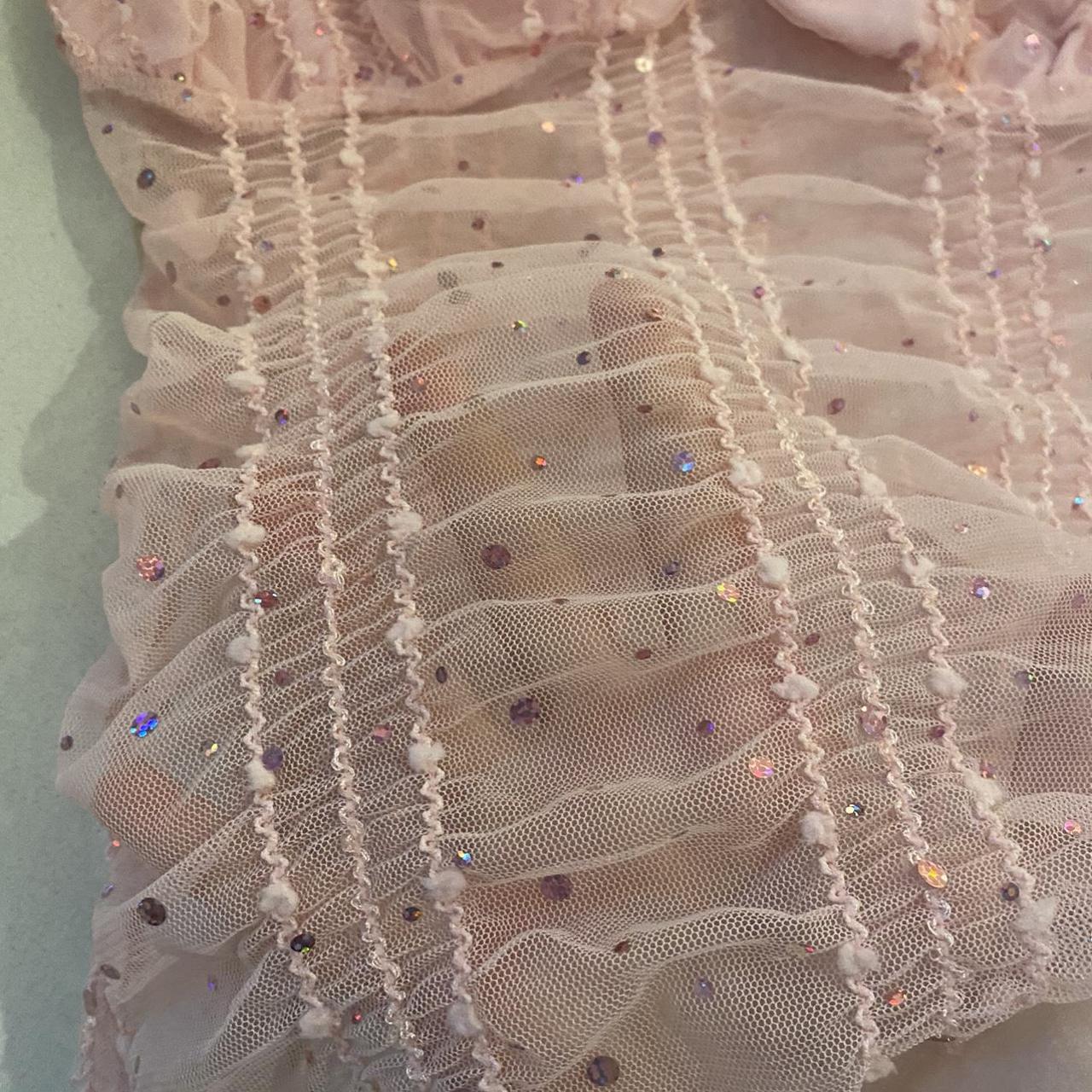 absolutely gorgeous pink mesh top💖💖💖 repop from... - Depop