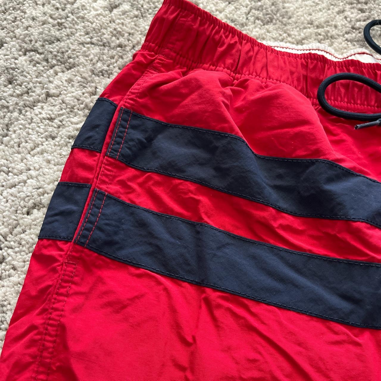 Nautica Mens Red Swim Briefs Shorts Depop