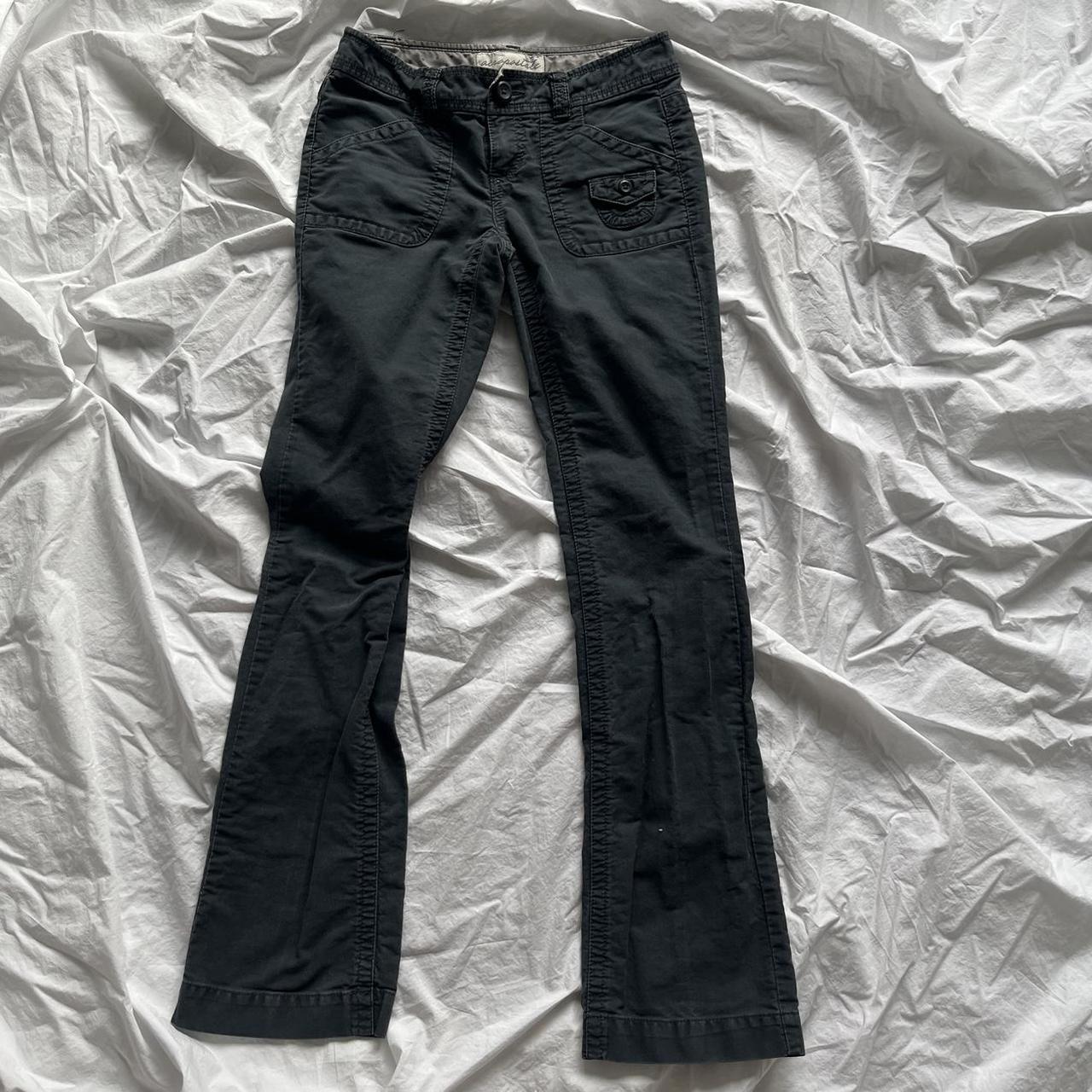 Vintage low rise aeropostale flare cargo pants. - Depop