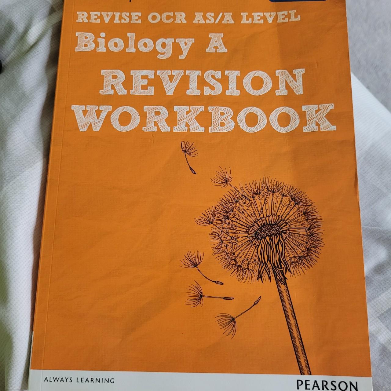 OCR A Level Biology revision workbook Only a couple... Depop