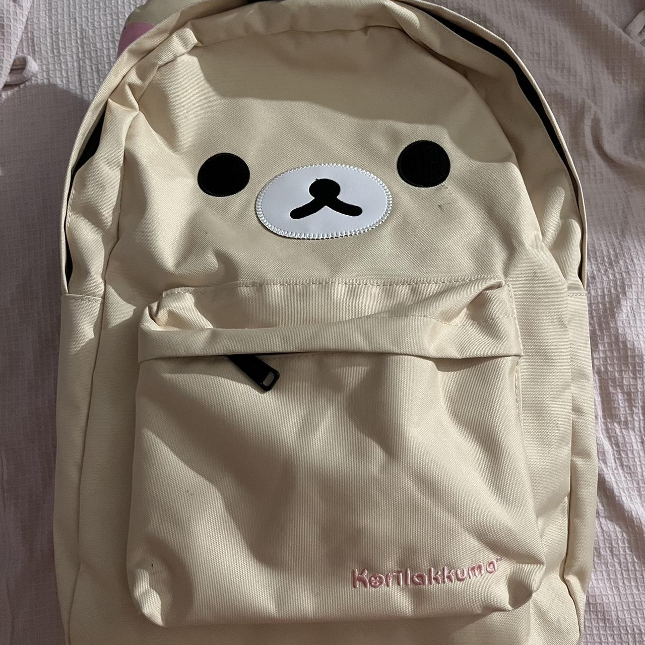 japanla korilakkuma backpack bookbag -used 3x. i’ve... - Depop