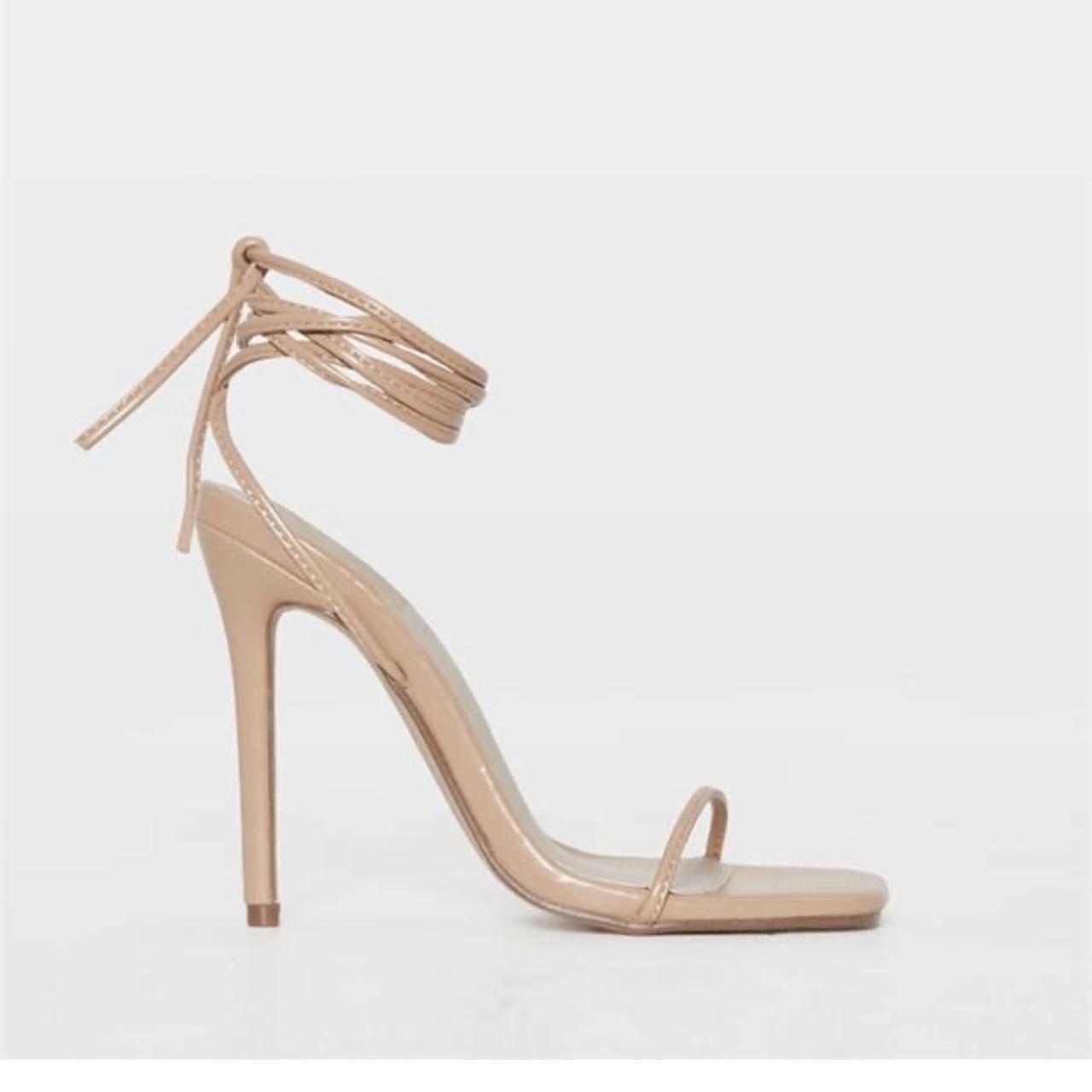 Lace up hot sale heels missguided