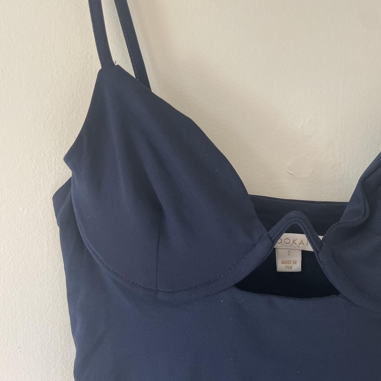 Kookai navy blue going out top with underwire 🌀 - Depop