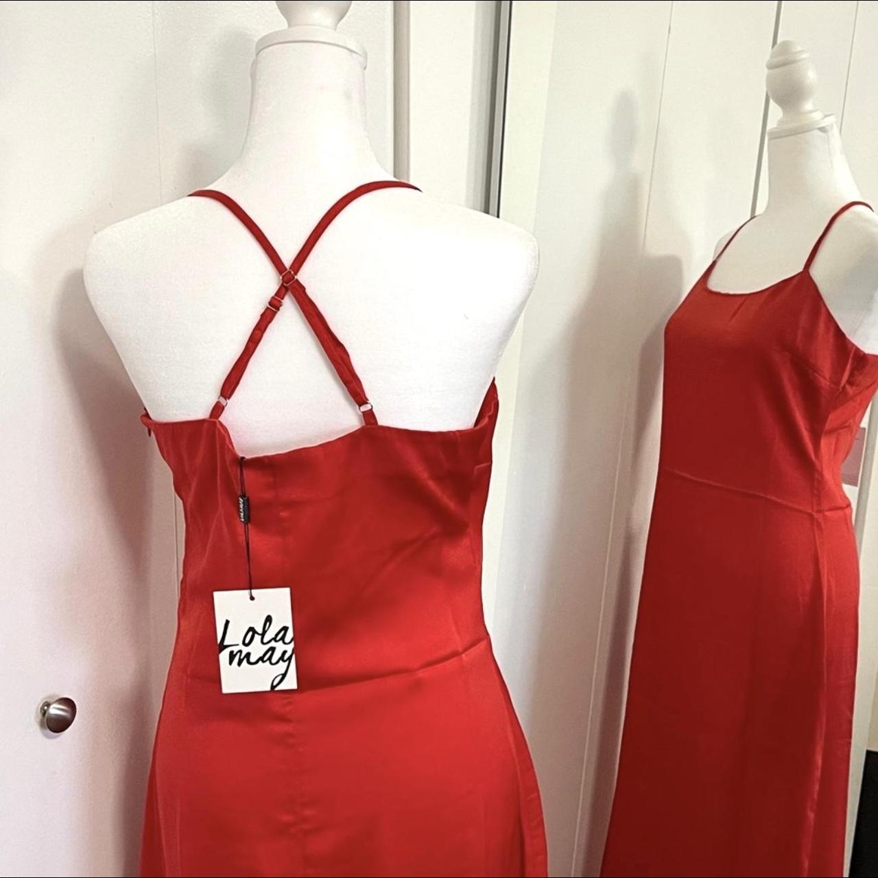 Lola May Women's Red Dress (3)