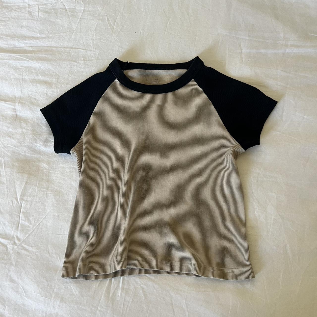 Super cute ribbed bella top from Brandy Melville! - Depop