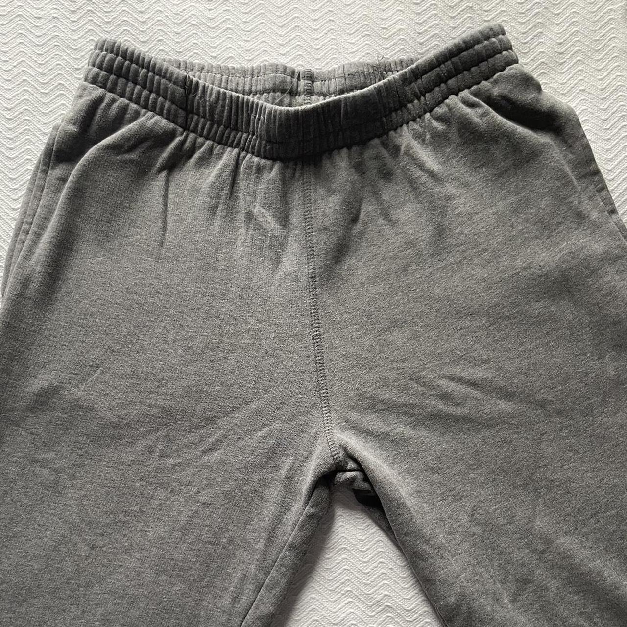 Mens grey Sweatpants challenge size Small with neon...