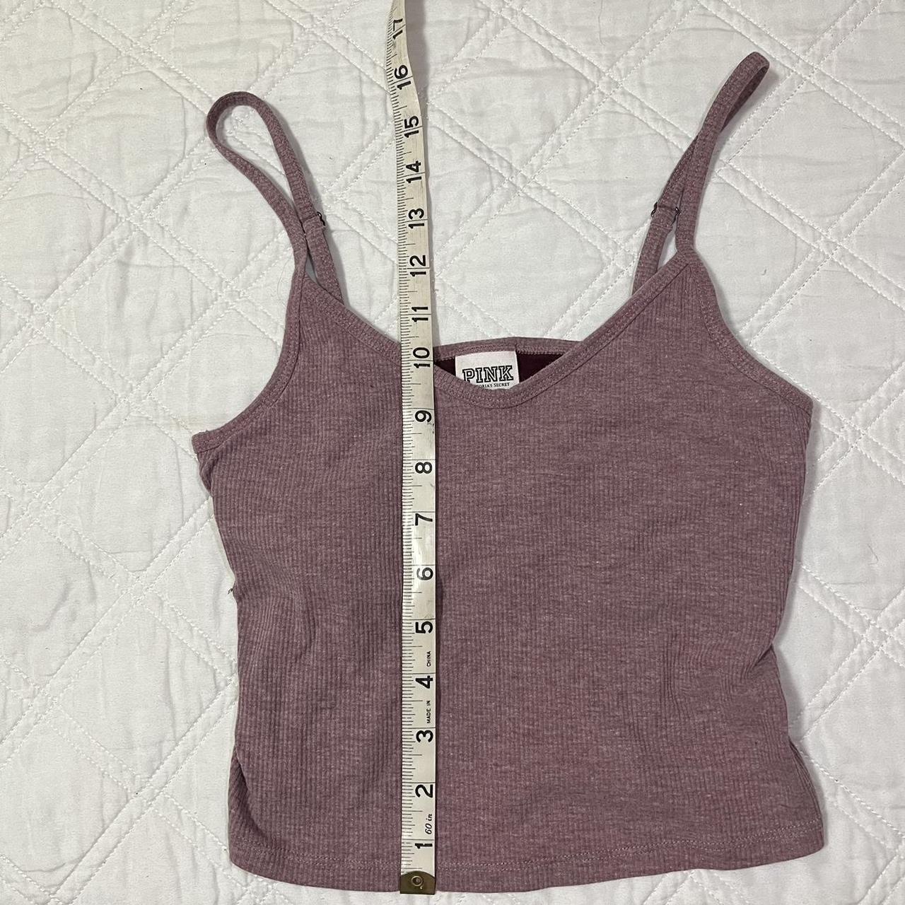 pink brand pink tank top with built in bra. good for