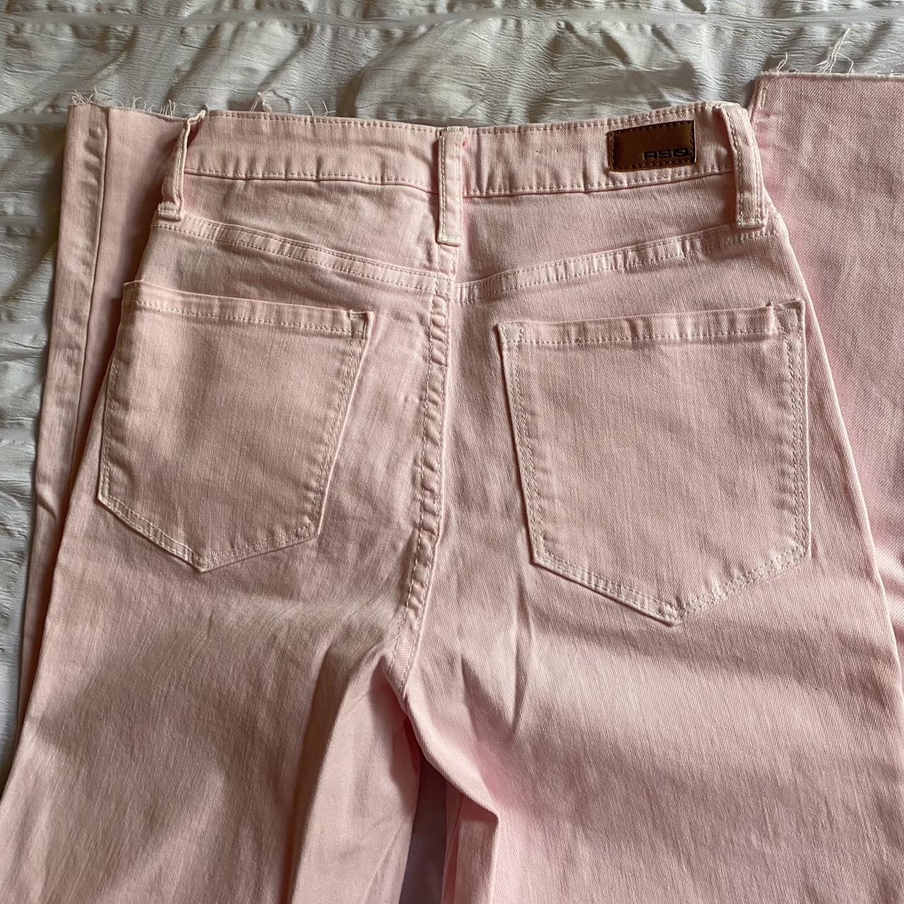 Tillys Women's Pink Jeans (2)