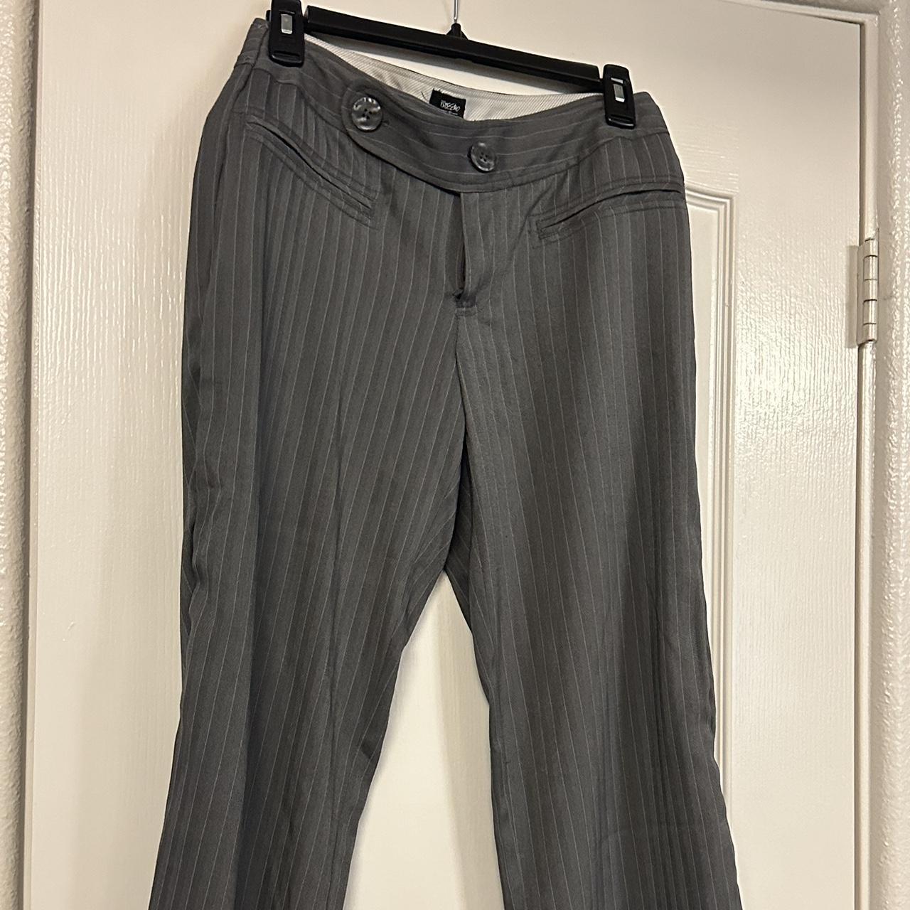 Grey casual pants Size 8 #formal #business - Depop
