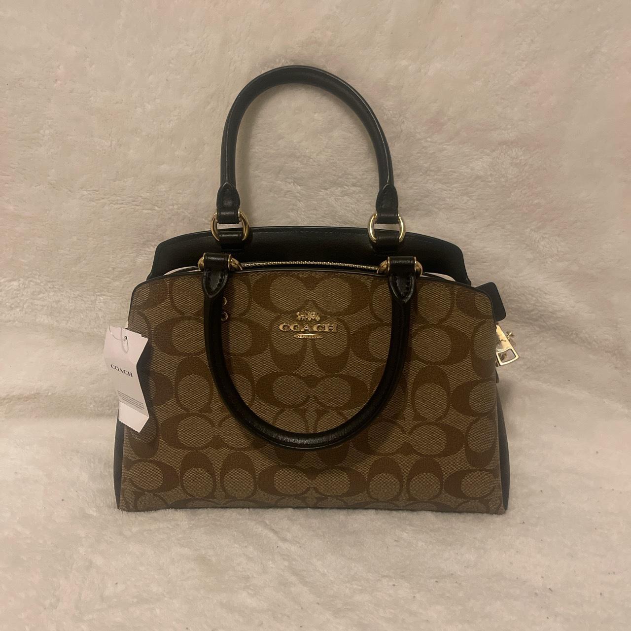 Mini carryall coach bag hot sale