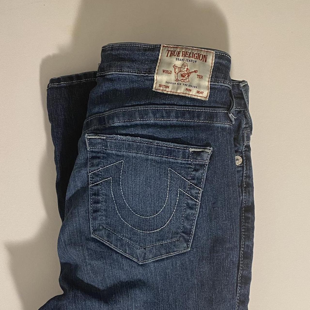 True Religion Bootcut Jeans 👖 Says mid rise but... - Depop