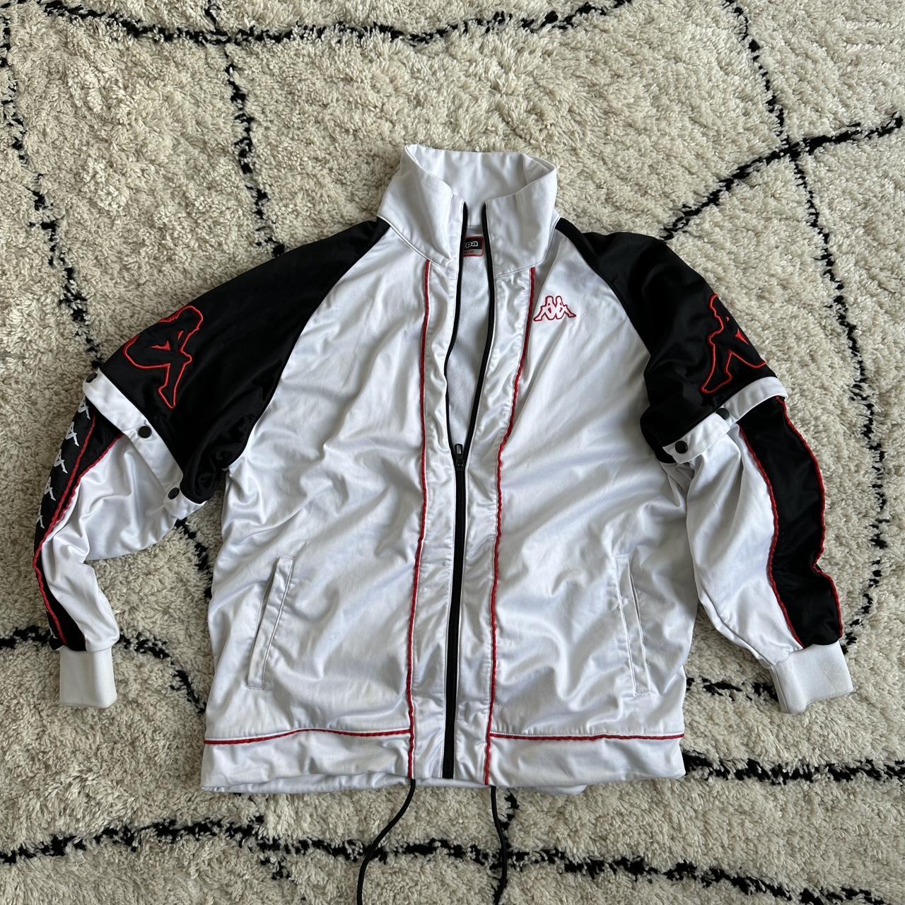 Kappa womens hot sale white jacket