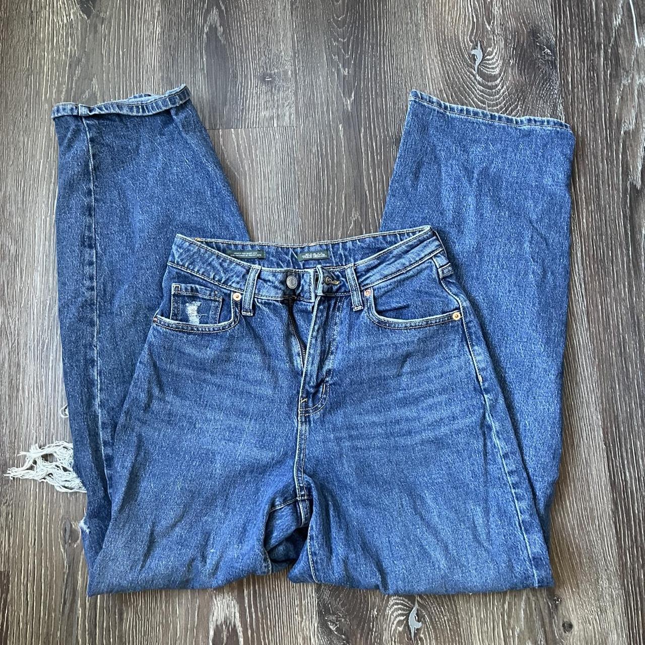 Wild Fable Women's Blue Jeans | Depop