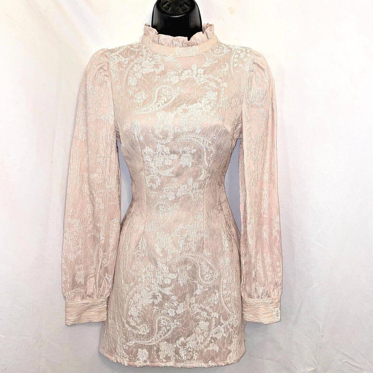 Cider Women's Pink Dress Depop