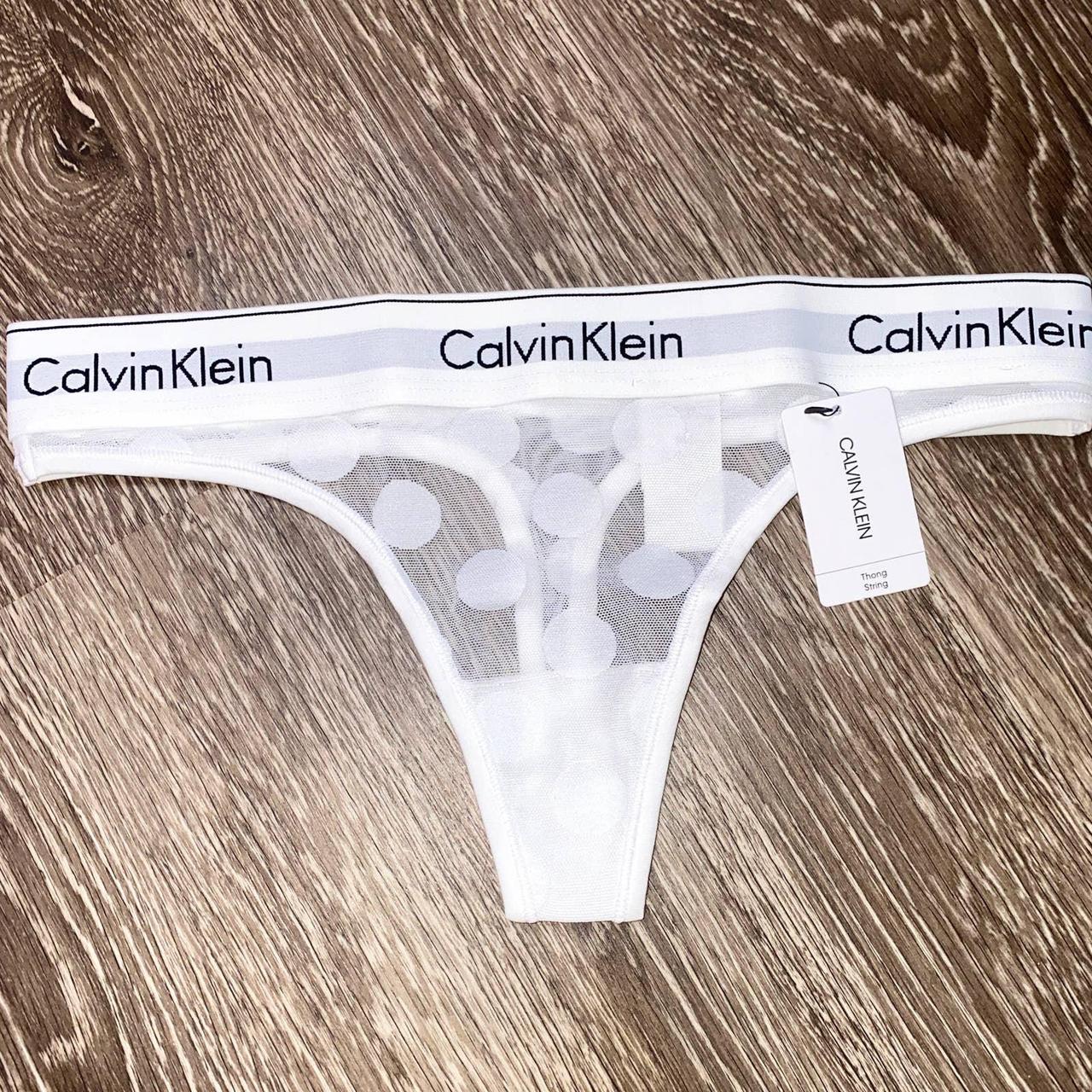 Calvin klein Modern Cotton Dot Panties White