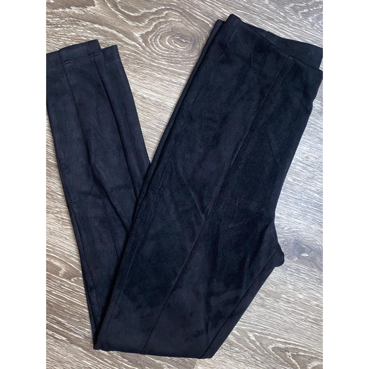 Calvin klein hotsell faux suede pants