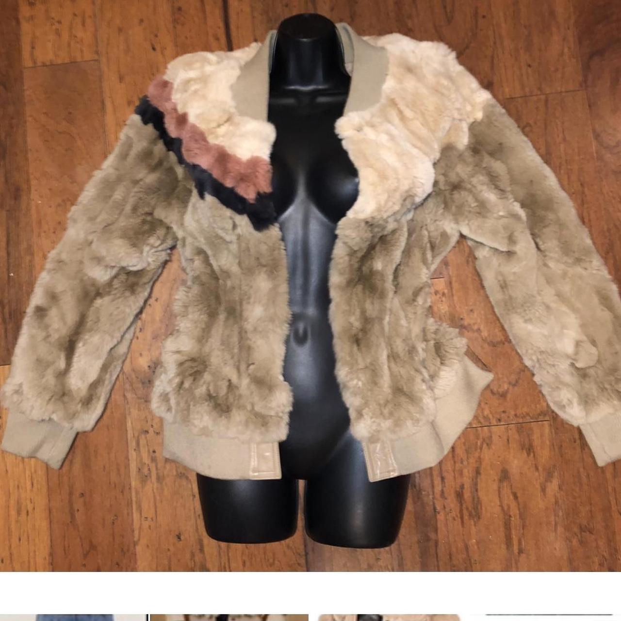 Heartloom rabbit store fur jacket