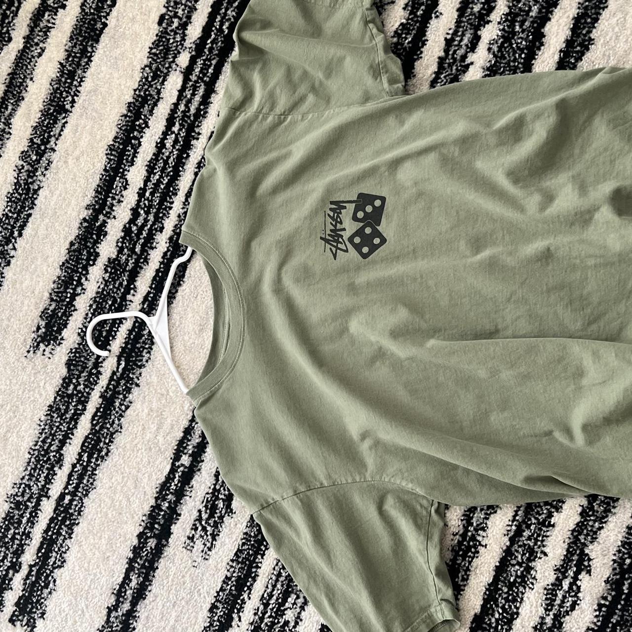 80s old stussy classic check shirt L size | nawona