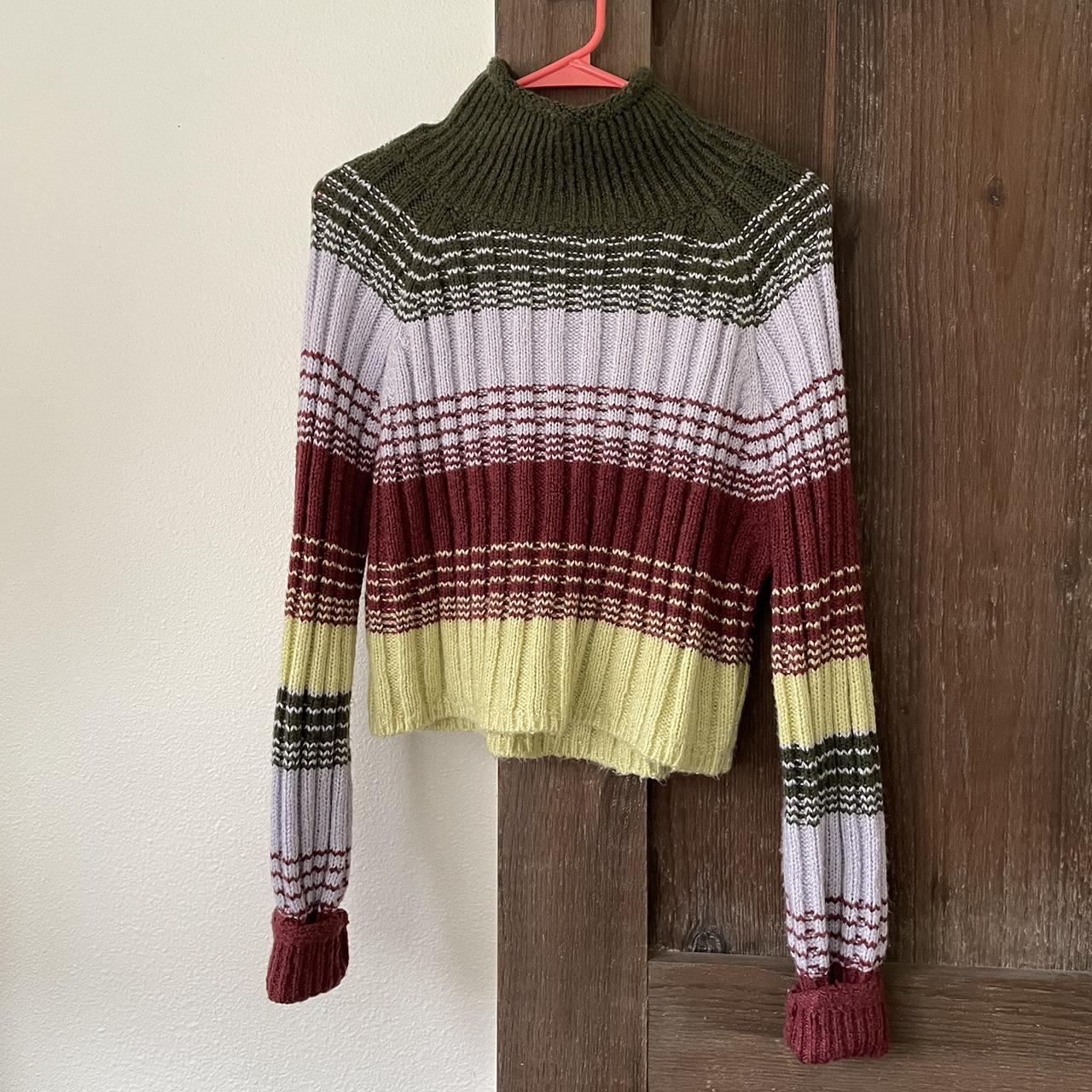 Urban outfitters hot sale striped turtleneck