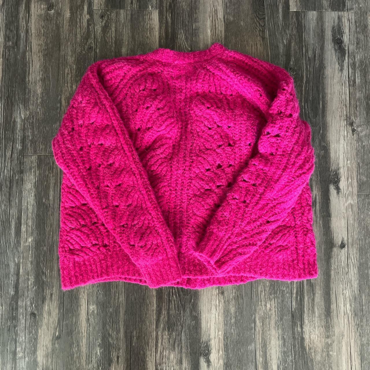 Aritzia Little Moon Pink Rosella Cardigan Worn few... Depop
