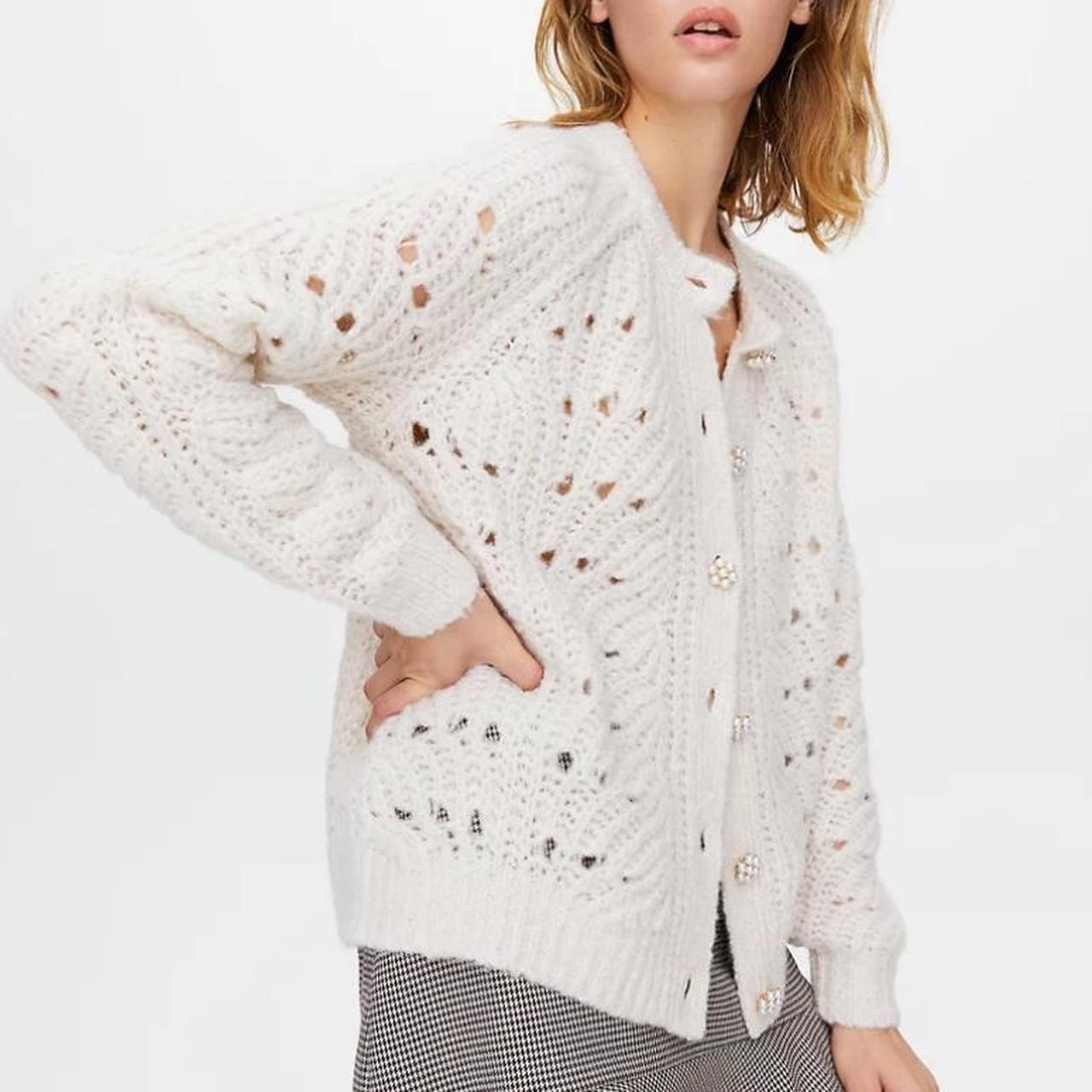 Aritzia Little Moon Pink Rosella Cardigan Worn few... Depop