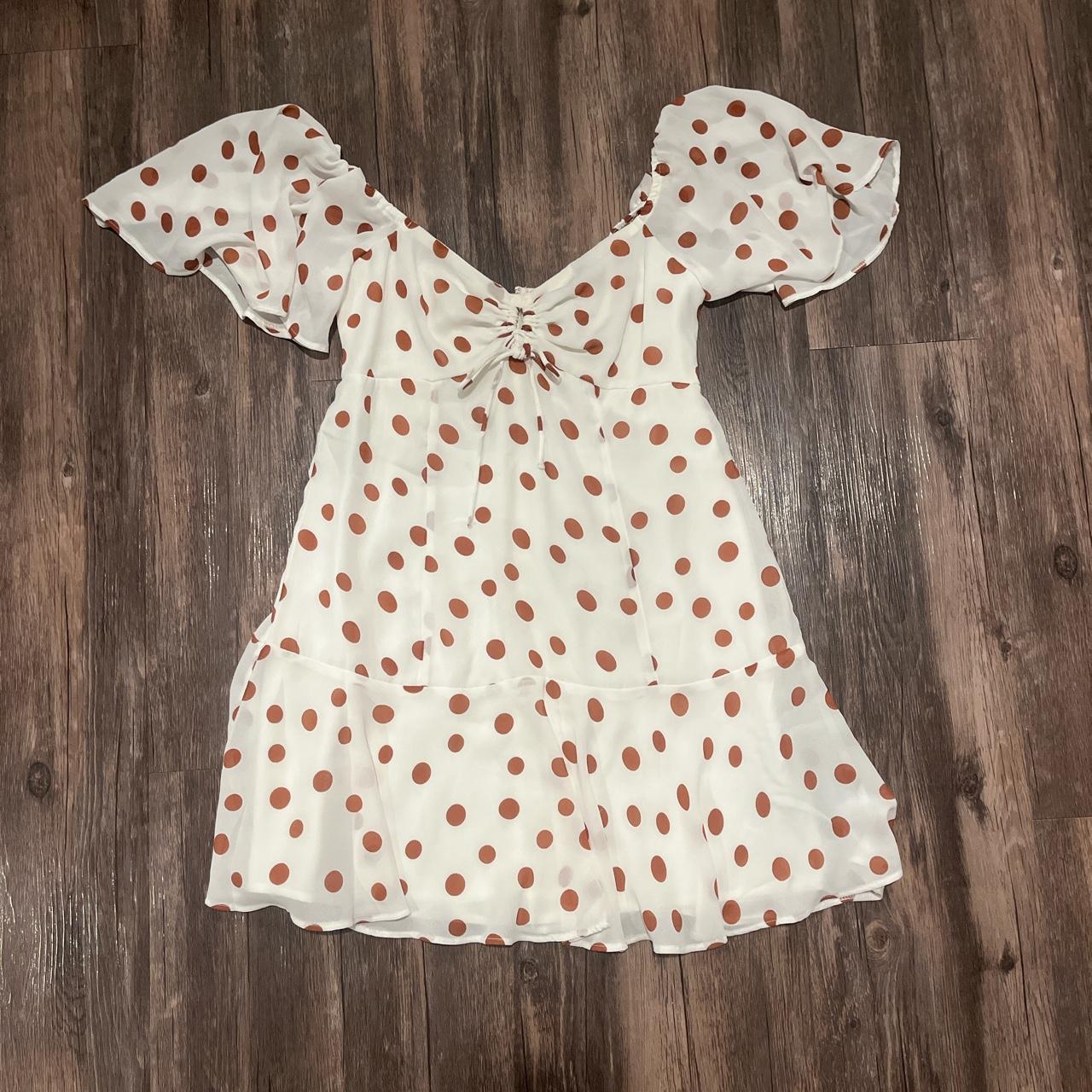 polka dot dress abercrombie