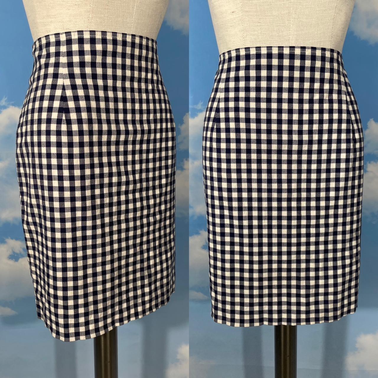 Gingham 90s outlet skirt