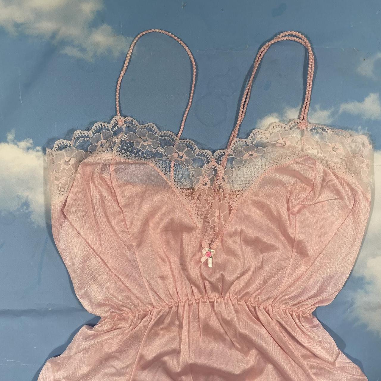 Medium Vintage Victoria's Secret Baby Pink Lingerie Romper – Flying Apple  Vintage