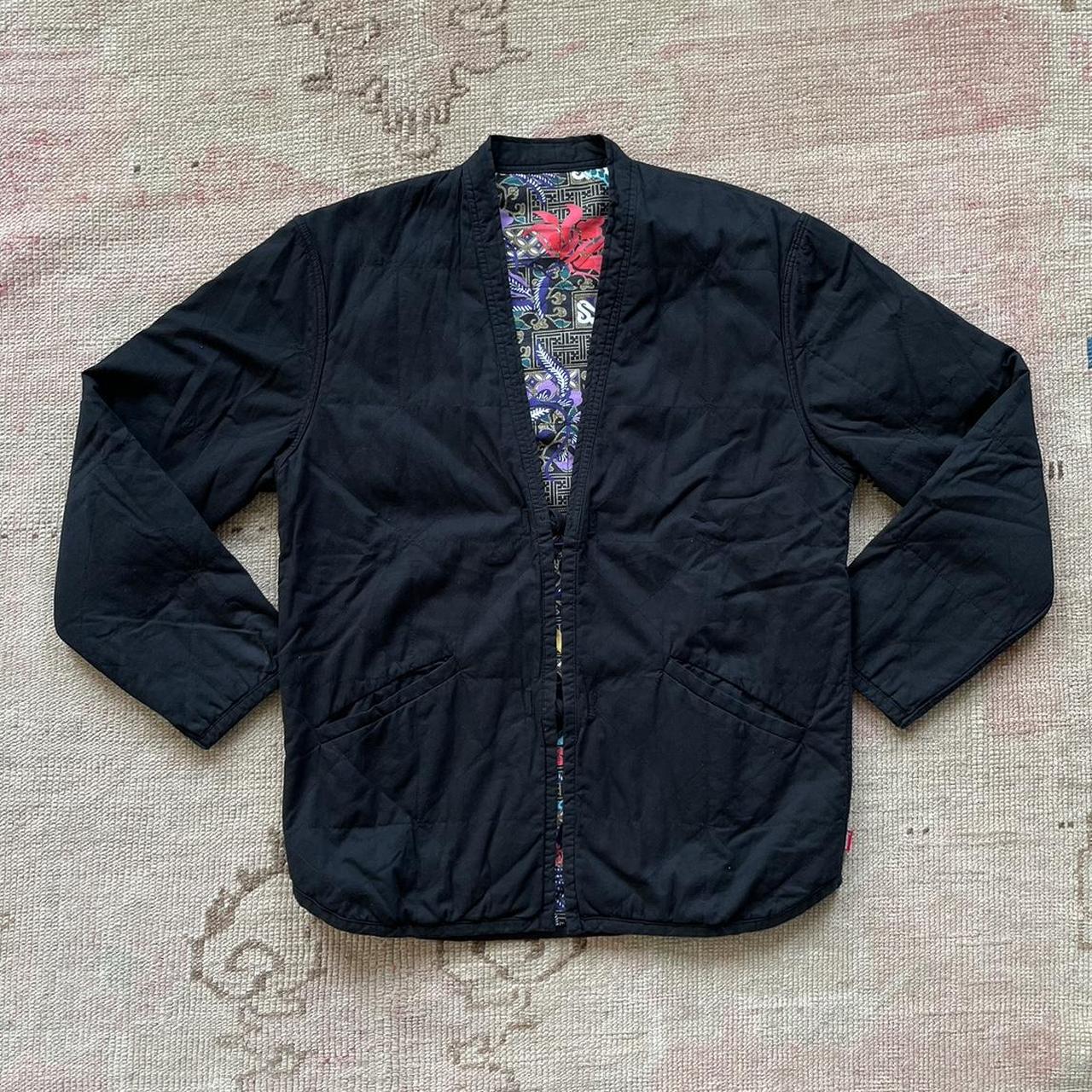 Supreme quilted 2024 paradise reversible jacket