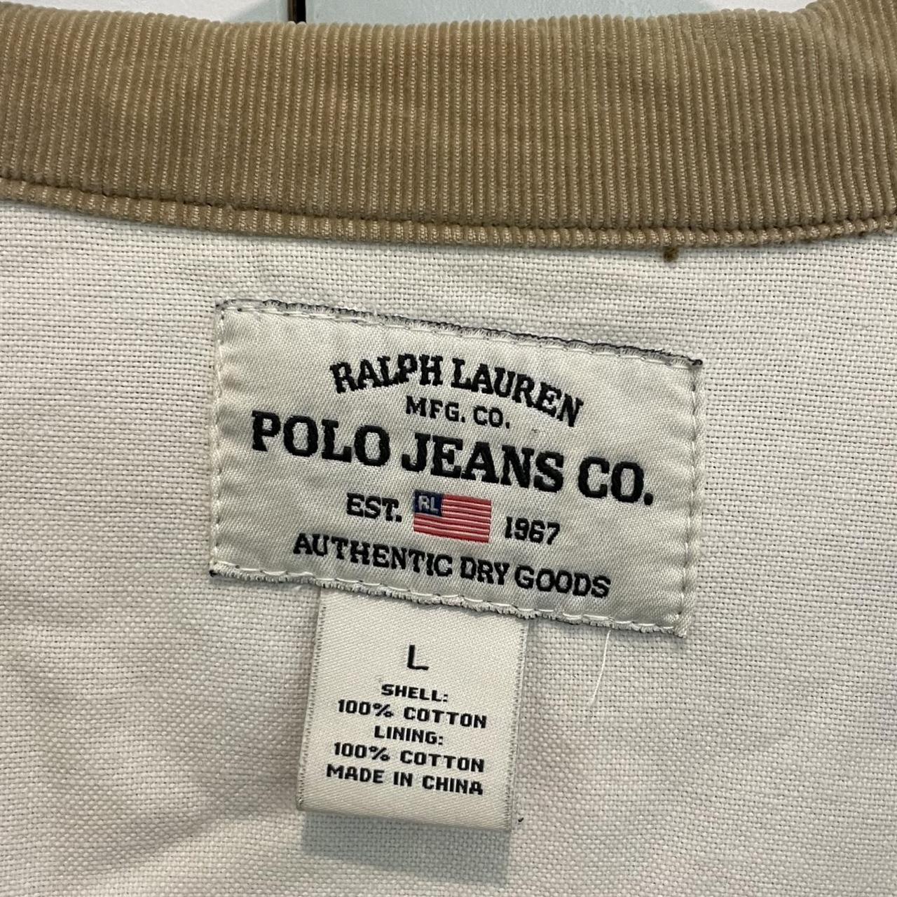 Polo jeans Ralph Lauren corduroy jacket hardly worn... - Depop