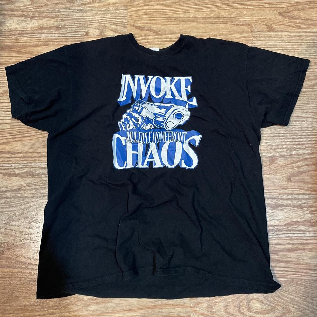 Invoke MH Chaos Shirt Large MH Chaos Sector Hold... - Depop