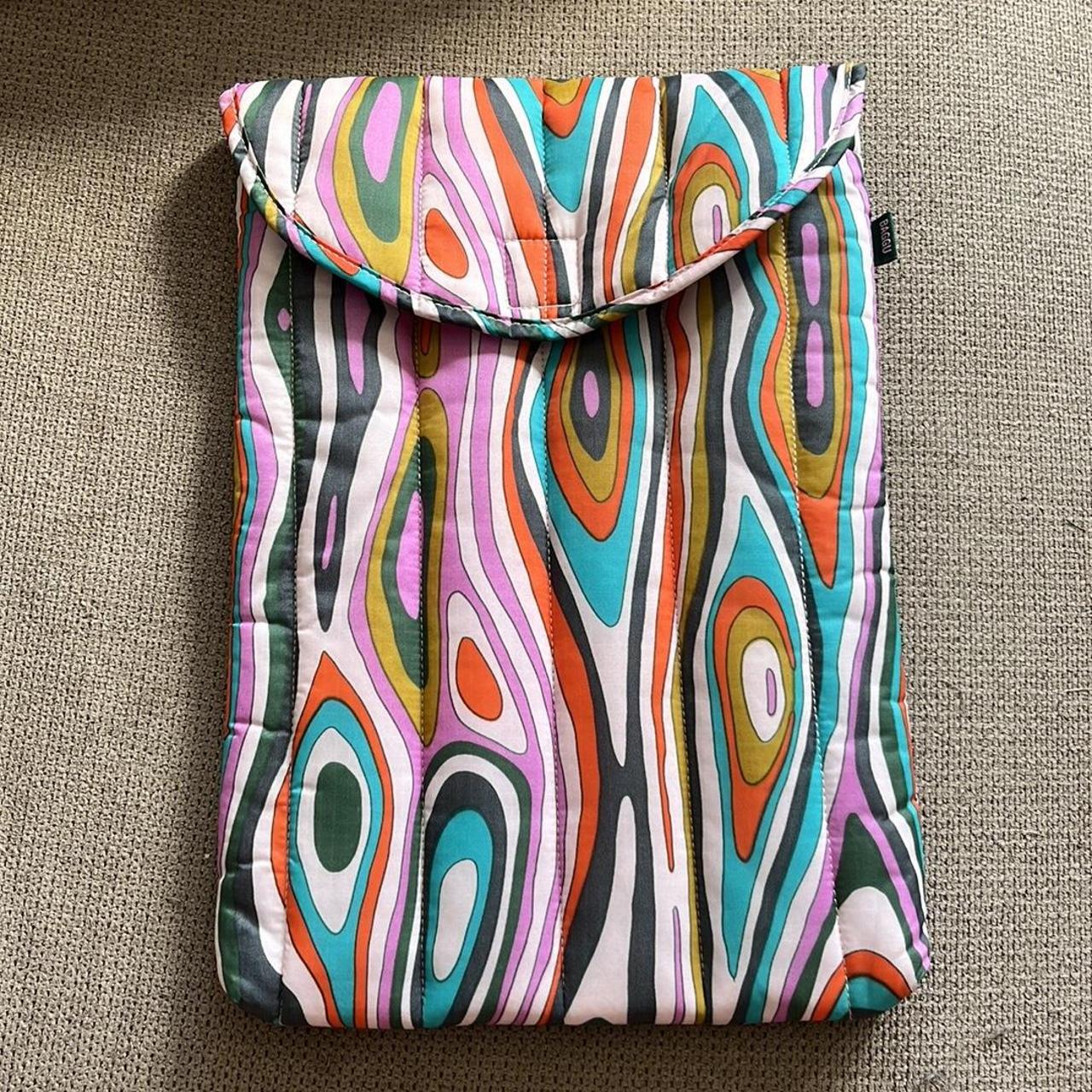 BAGGU Candy Woodgrain 16” Laptop Sleeve! Great... Depop