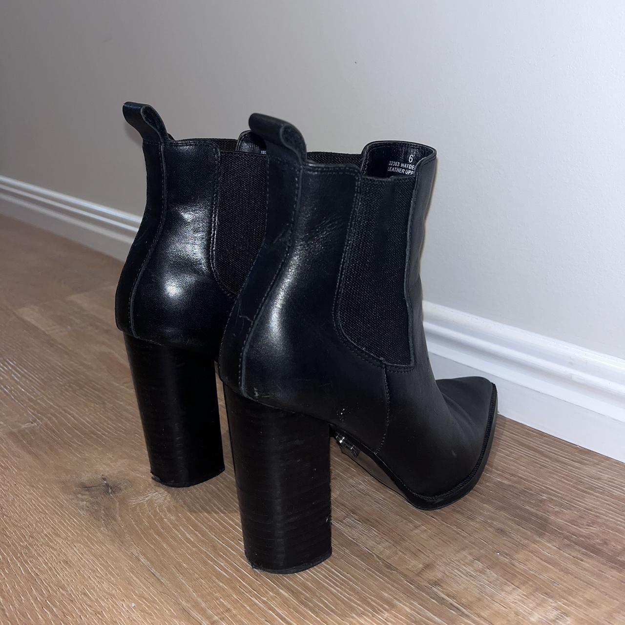 Windsor Smith Women's Black Boots | Depop