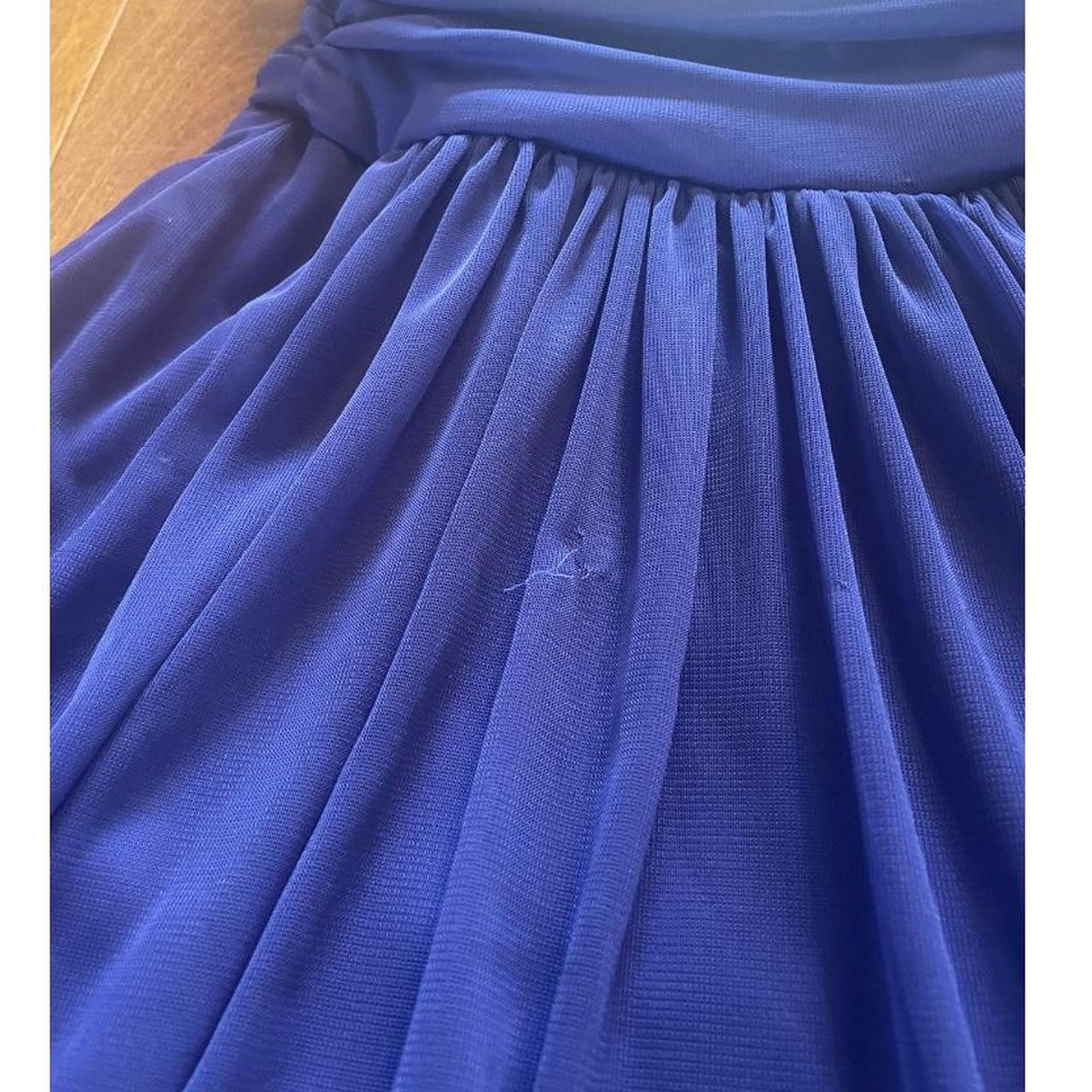 B Darlin Women's Blue Dress | Depop