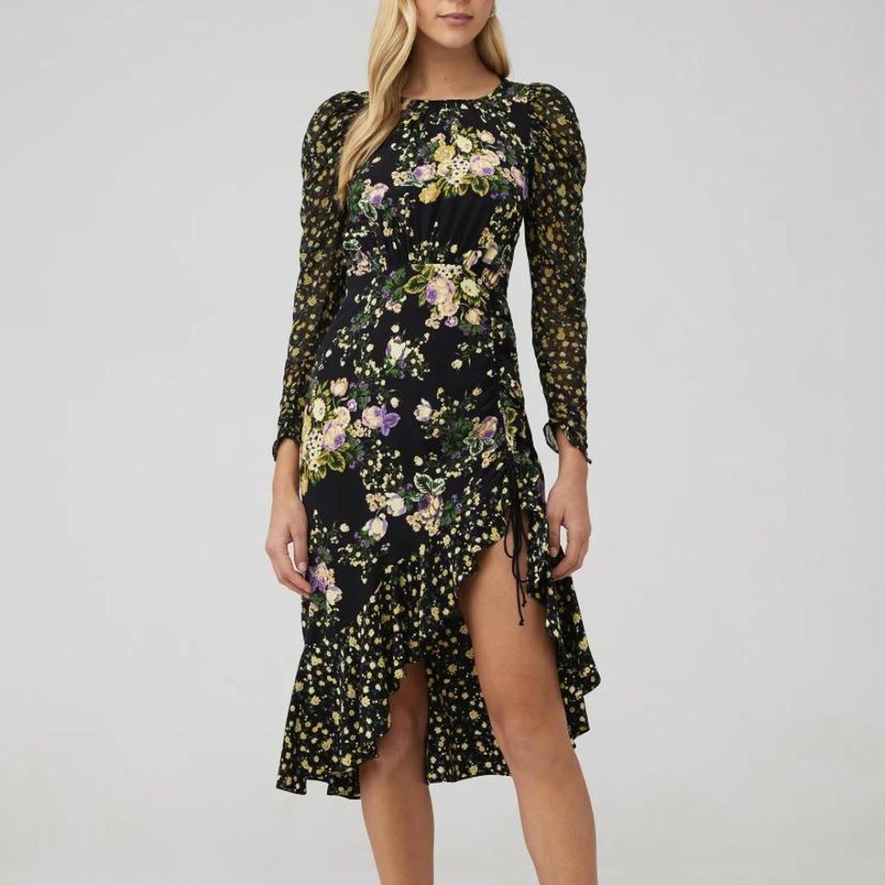 Ross floral outlet dress