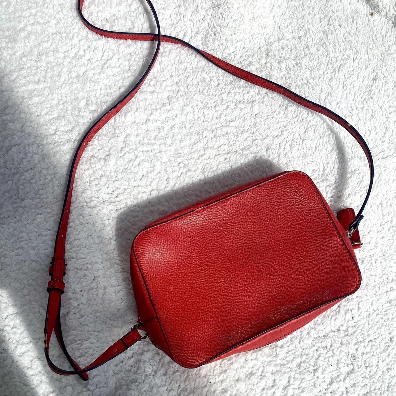 Guess Hallandale Mini crossbody red purse. Brand new - Depop